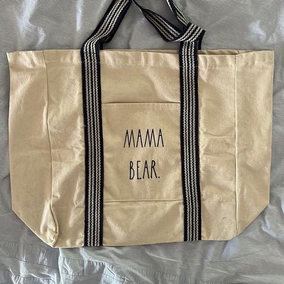 Rae Dunn Mama Bear Tote - Picture 1 of 6